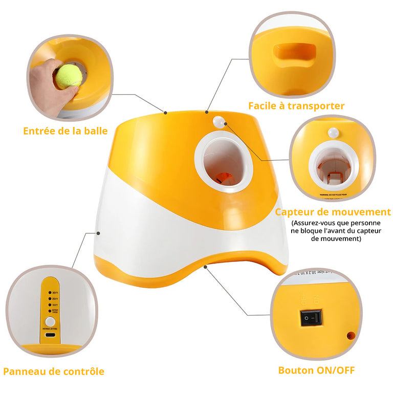Lanceur De Balle Automatique Pour Chien